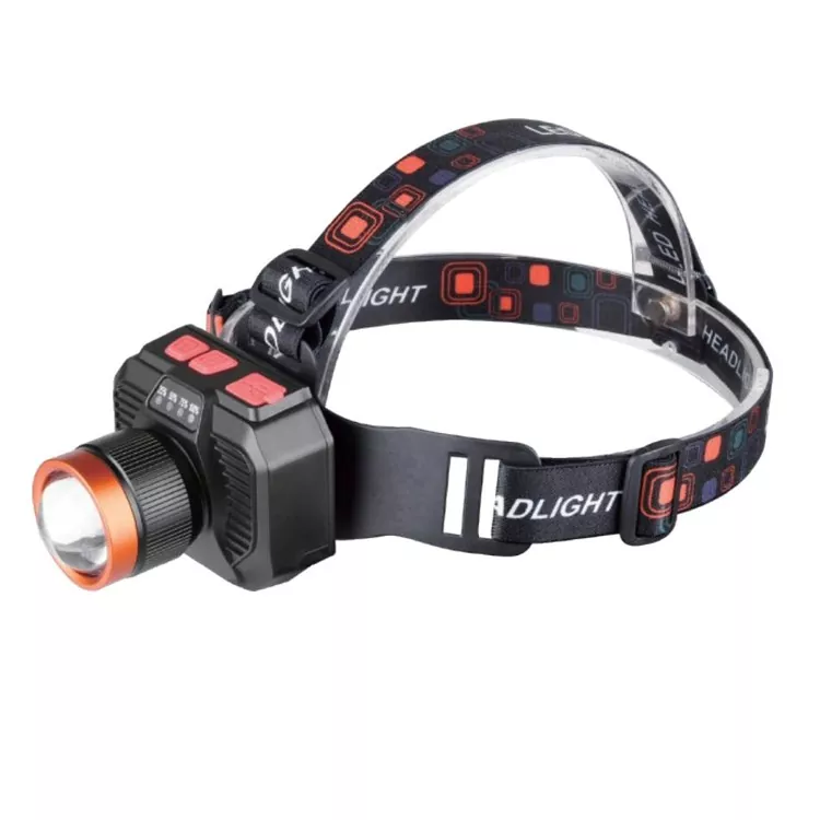20W 白色レーザー ヘッドランプ充電式デュアル 18650 バッテリー