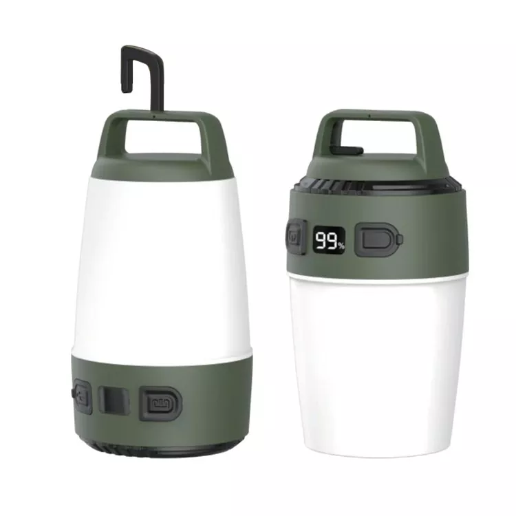 36W 赤と白 LED キャンプ ランタン 充電式
